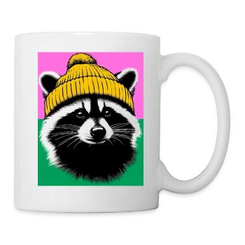 Raccoon - Mug - white - Right