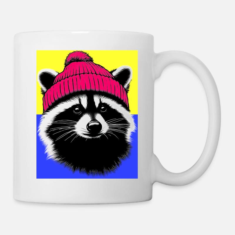 Raccoon - Mug - white