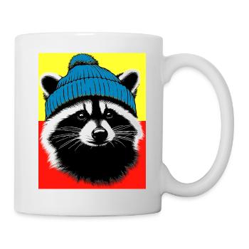 Raccoon - Mug - white - Right
