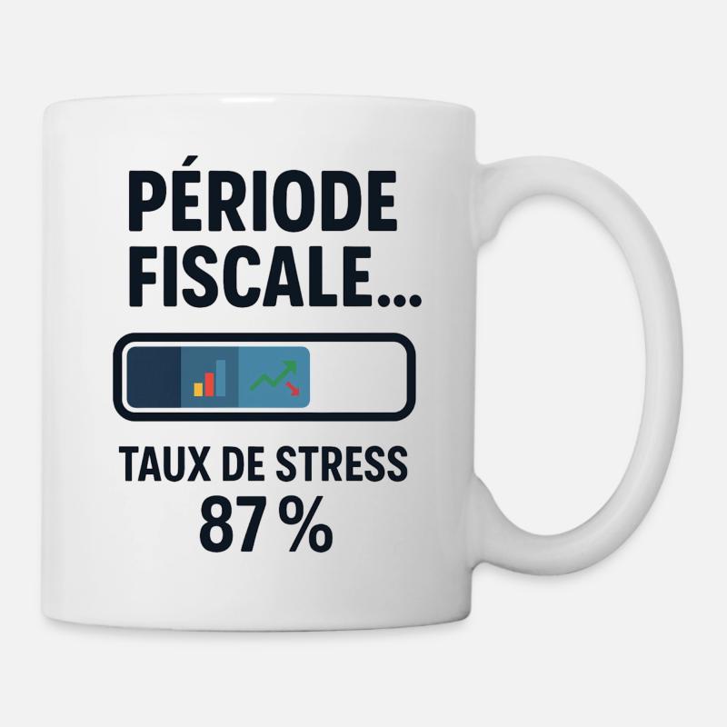 Geschäftszeitraum: langsames Laden, schneller Kaffee - Tasse - Weiß