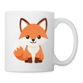 Fuchs - Tasse - Weiß - Rechts