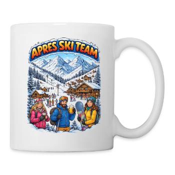 Après Ski Team Bergidyll - Tasse - Weiß - Rechts