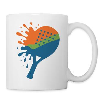 Padel-Racket – Padeliste - Tasse - Weiß - Rechts