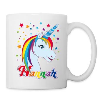 Hannah, nom de jeune fille, prénom préféré - Mug blanc - blanc - Droite