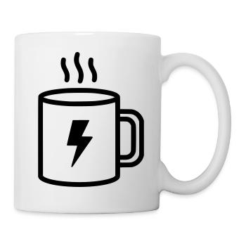 Coffee Cup Flash Energy - Mug - white - Right
