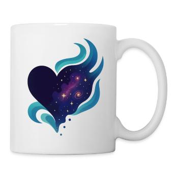 Amour - Cœur - Saint Valentin - Mariage - Mug blanc - blanc - Droite