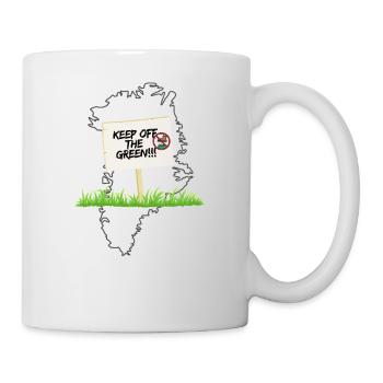 Keep off the Greenland!! - Mug - white - Right