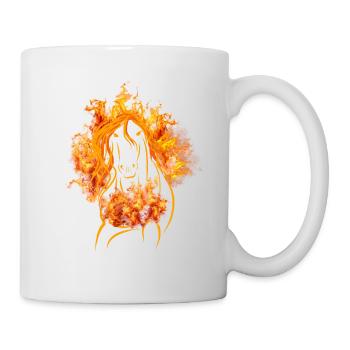 Feuerpferd - Deine Zeit für Mut der Veränderung - Tasse - Weiß - Rechts