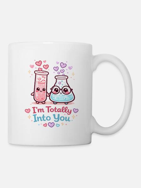 Duo de Beakers totalement dans toi - Mug blanc - blanc