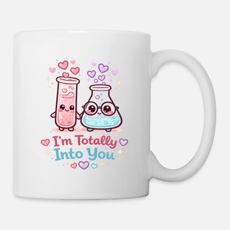 Totally Into You Beaker Duo - Mug - white