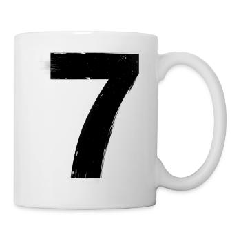 Faded Seven Glyph - Mug - white - Right