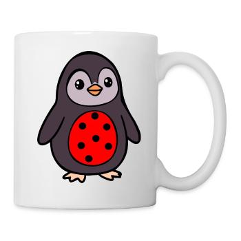 Penguin Ladybug Costume - Mug - white - Right