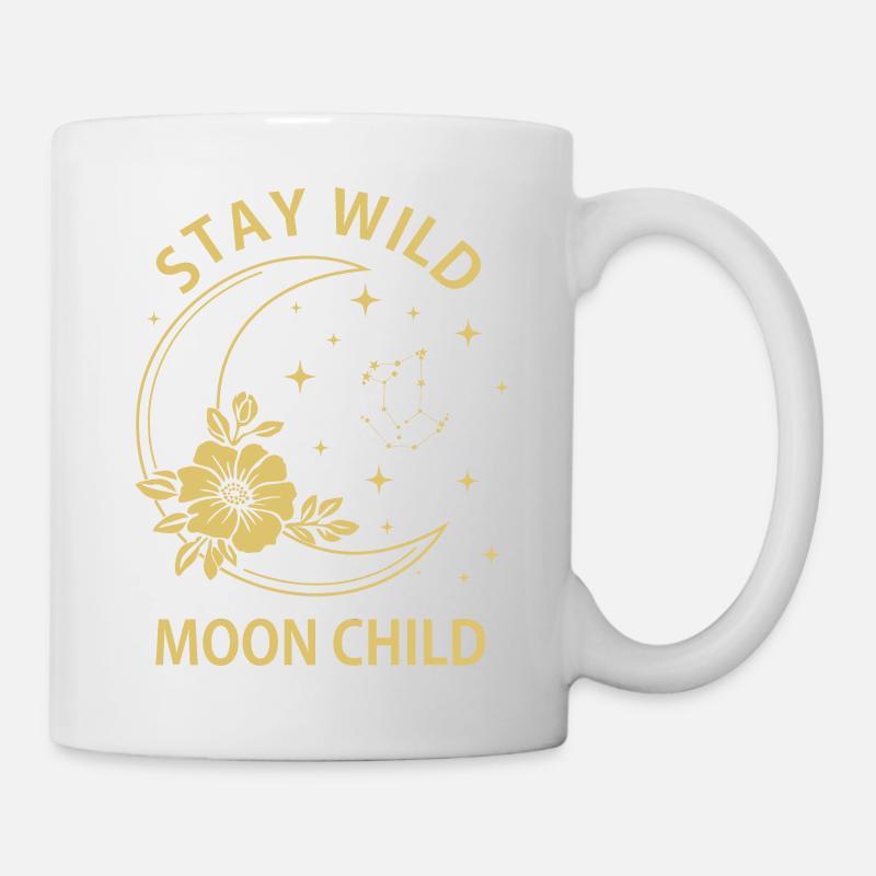 Stay Wild Moon Child - Mug - white