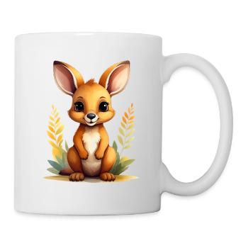 Cute little kangaroo - Mug - white - Right