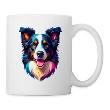 Border Collie - Mug blanc - blanc - Droite