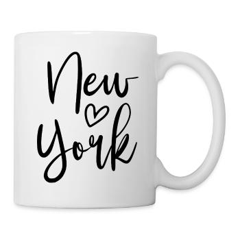 New York Heart Women’s Love New York - Mug blanc - blanc - Droite