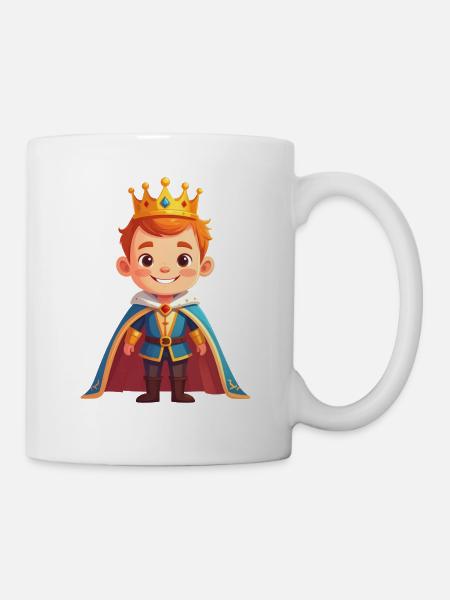 Edler Prinz - Tasse - Weiß
