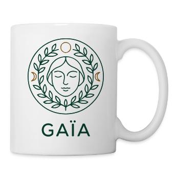 Gaïa - Mère Nature - Vie - Lune - Mug blanc - blanc - Droite
