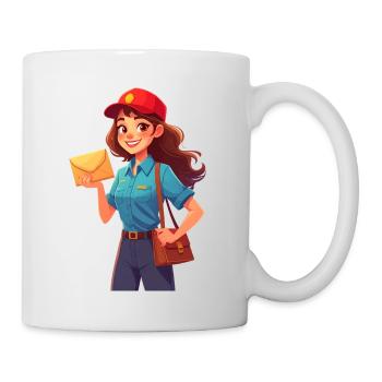 Facteur / Facteur - Mug blanc - blanc - Droite