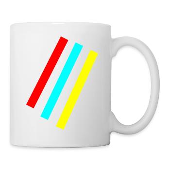 Stripes - Vector - Mug - white - Right