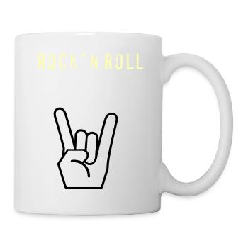 Rock_n_Roll_is_King - Mug blanc - blanc - Droite