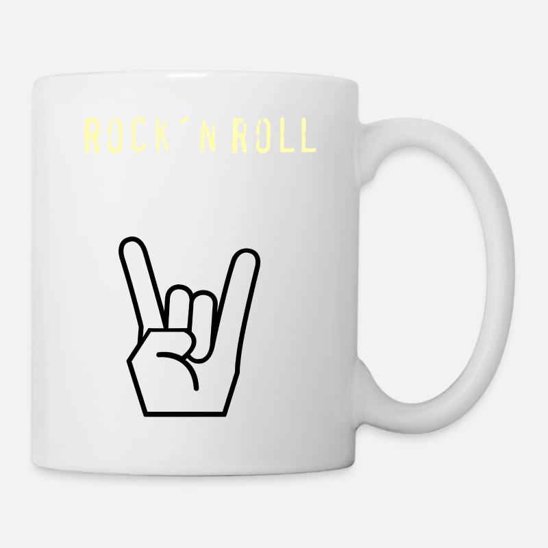 Rock_n_Roll_is_King - Mug - white