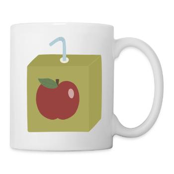 Apple Box Abenteuerkunst - Tasse - Weiß - Rechts