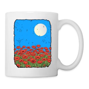 poppies - Mug - white - Right