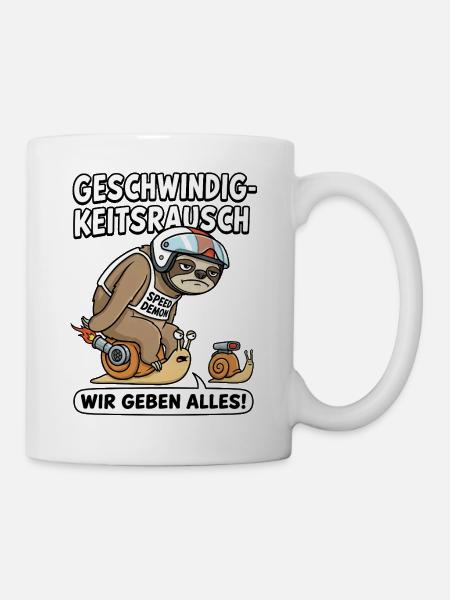 Speed Rush: Fast Snail - Mug - white