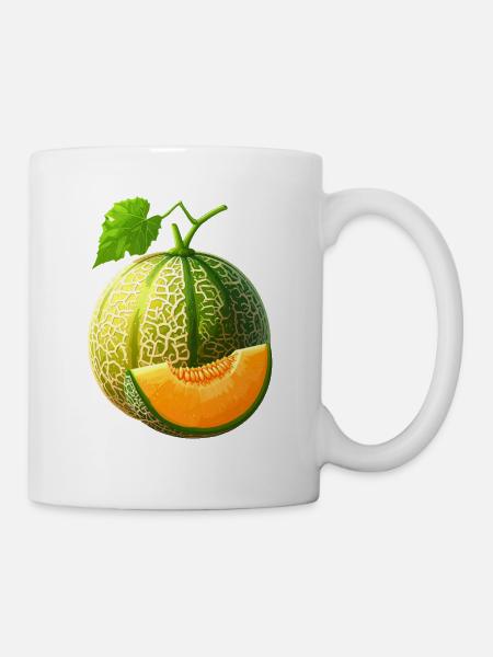 Honigmelone - Tasse - Weiß