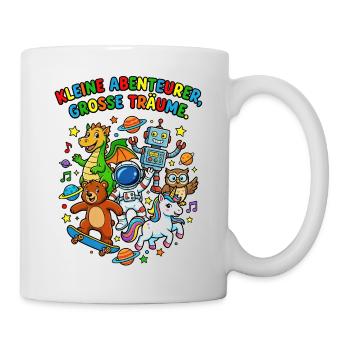 Little Adventurers Big Dreams - Mug - white - Right