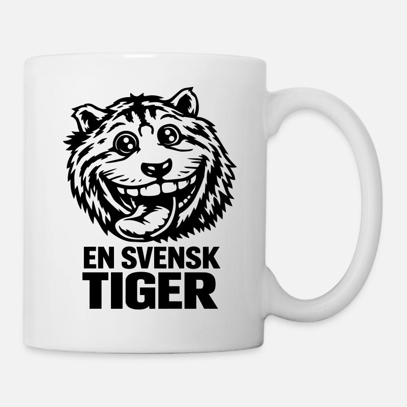 A Swedish tiger - Mug - white