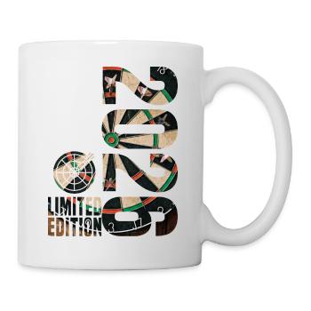Fléchettes 2026, T-shirt édition limitée, sweat à capuche, tasse - Mug blanc - blanc - Droite