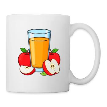 apple juice - Mug - white - Right