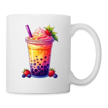 Bubble Tea - Tasse - Weiß - Rechts
