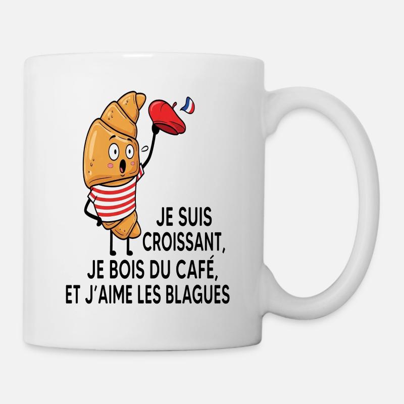 CROISSANT - Mug blanc - blanc