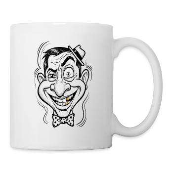Mr. Cartoon Cartoon - Tasse - Weiß - Rechts