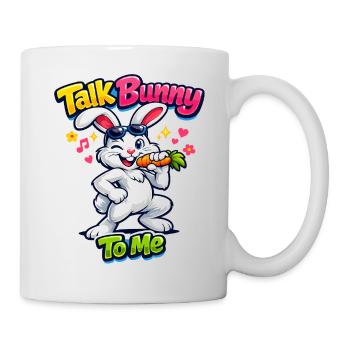 Jardin de Pâques Printemps Été Bunny Bunny - Mug blanc - blanc - Droite