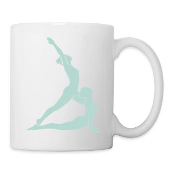 Yoga Silhouette - Mug - white - Right