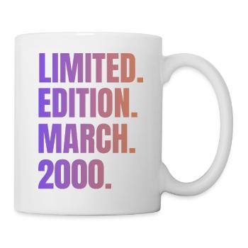 Limitierte Auflage März 2000 - Tasse - Weiß - Rechts