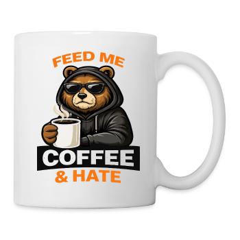 Grumpy Bear Coffee Attitude - Mug - white - Right