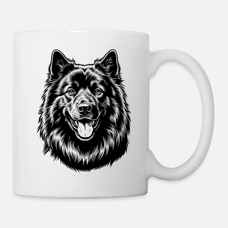 Eurasier | Black - Mug - white