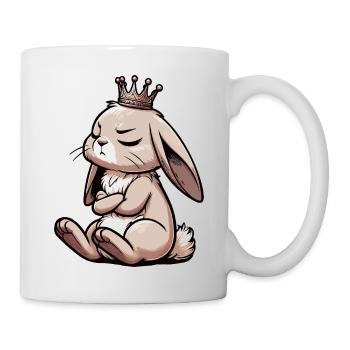 Rabbit Bunny Bunny Long Eared Thumper Ram - Mug - white - Right