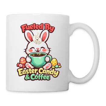 Bunny Bunny Spring Summer Easter Garden - Mug - white - Right