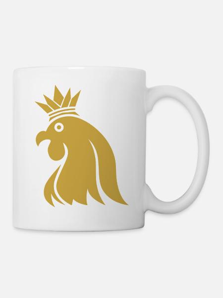 King of the Day - Tasse - Weiß