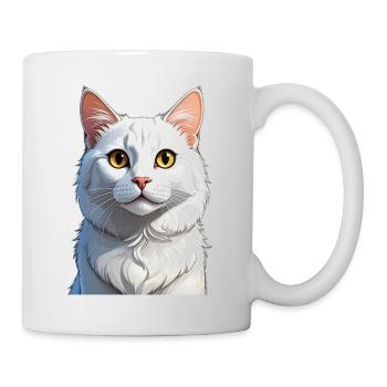 White Cat - Mug - white - Right