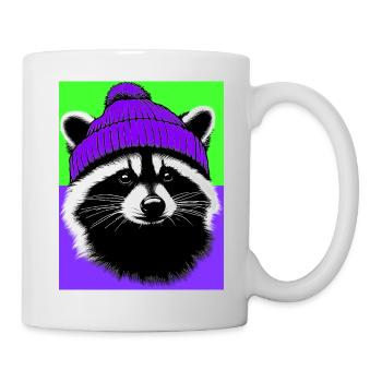 Raccoon - Mug - white - Right