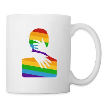 Umarme mich - Tasse - Weiß - Rechts