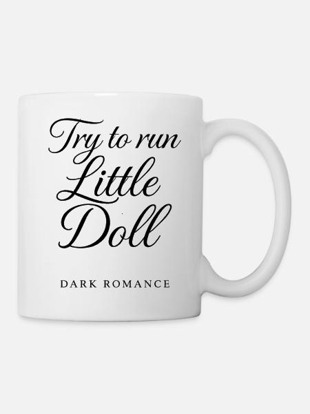 Essaie de courir petite poupée - Mug blanc - blanc