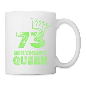 Geburtstag 73 - Tasse - Weiß - Rechts
